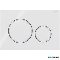 PLACCA SIGMA 20 BIANCO/CROMO/BIANCO GEBERIT 115.882.KJ.1