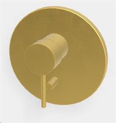 PARTE EST. DOCCIA CON DEV. SPILLO UP ORO SPAZZOLATO FRATTINI