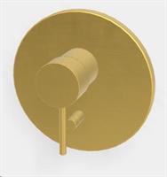 PARTE EST. DOCCIA CON DEV. SPILLO UP ORO SPAZZOLATO FRATTINI