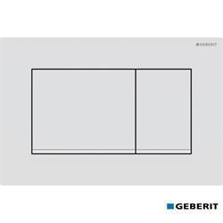 PLACCA SIGMA 30 BIANCO OPACO/BIANCO ANTIMPRONTA GEBERIT 115.883.01.1