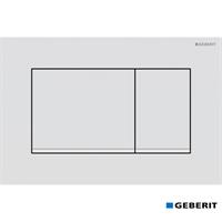 PLACCA SIGMA 30 BIANCO OPACO/BIANCO ANTIMPRONTA GEBERIT 115.883.01.1