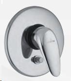 MIX INCASSO DOCCIA CON DEVIATORE SERIE 22 CROMO FRATTINI
