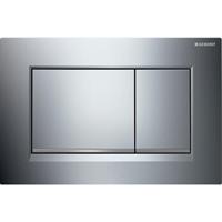 PLACCA SIGMA 30 CROMO LUCIDO/CROMO SATINATO GEBERIT