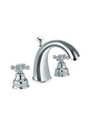 BATTERIA LAVABO TREFORI SERIE ANAIS MANIGLIA STELLA CROMO EURORAMA