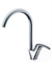 MIX LAVELLO CON TUBO GIREVOLE SERIE RENO BRONZO SATINATO EURORAMA