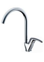 MIX LAVELLO CON TUBO GIREVOLE SERIE RENO BRONZO SATINATO EURORAMA