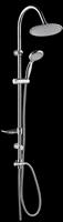 COLONNA DOCCIA NATURE TONDA CROMO ABS DAMAST