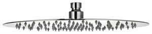 SOFFIONE DOCCIA TONDO DA 30 RELAX INOX CROMO DAMAST