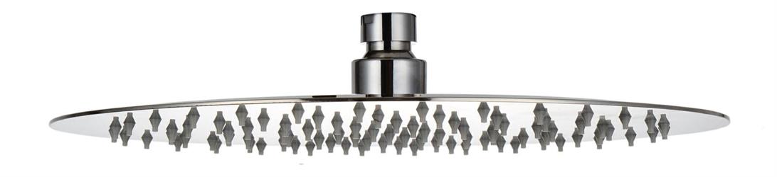 SOFFIONE DOCCIA TONDO DA 25 RELAX INOX CROMO DAMAST