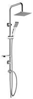 COLONNA DOCCIA NATURE QUADRA 332 CROMO ABS DAMAST