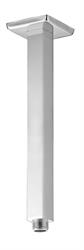 BRACCIO DOCCIA A SOFFITTO QUADRO 30 CM IDRA CROMO DAMAST