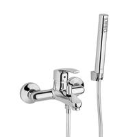 MIX VASCA LUCENTE C/SET DOCCIA CROMO JACUZZI