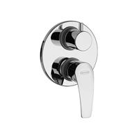 MIX DOCCIA INCASSO CON DEVIATORE 2 VIE LUCENTE CROMO JACUZZI