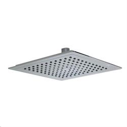 SOFFIONE DOCCIA QUADRO 23X23 ABS CROMATO ULTRAPIATTO