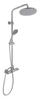 COLONNA DOCCIA TONDA D.20 C/MIX ESTERNO E DEVIATORE CROMO SPHERA