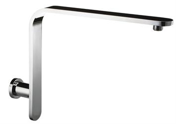 BRACCIO DOCCIA A SBALZO 33X28 LYBRA TONDO CROMO DAMAST