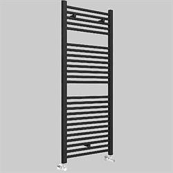 TERMOARREDO 142X50 INT 45 NERO OPACO DRITTO SANREMO LAZZARINI