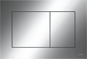 PLACCA WC 2T IN PLASTICA CROMO TECE NOW