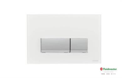 PLACCA MAGNUS VETRO BIANCO SCHWAB