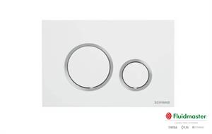PLACCA VELA BIANCO CROMO SCHWAB