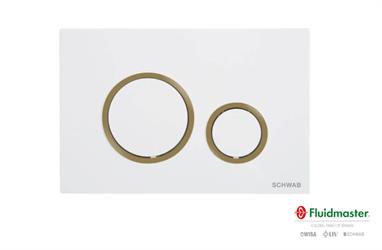 PLACCA VELA BIANCO ORO SCHWAB