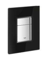 PLACCA SKATE COSMOPOLITAN PELLE NERO-CROMO GROHE