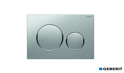 PLACCA SIGMA 20 SATINATO/CROMO/SATINATO GEBERIT 115.882.KN.1