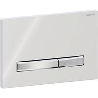 PLACCA SIGMA 50 VETRO GRIGIO SABBIA CROMATO GEBERIT 115.788.JL.2