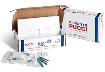 KIT SOSTITUZIONE PLACCA ECO BIANCA 28X18 DAL 2011 AL 2013 SP.12mm PUCCI