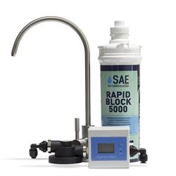 PURIFICATORE RAPID BLOCK 5000 CON MIX 3 VIE MOD. ROMA SATINATO