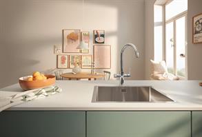 MIX LAVELLO GROHE BLUE PURE BAUCURVE STARTER KIT