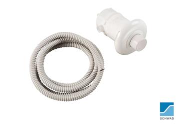COMANDO PNEUMATICO INCASSO BIANCO SCHWAB