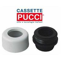 MORSETTO COMBINATO Ø 48-58 MM CON COPRIMORSETTO BCO PUCCI