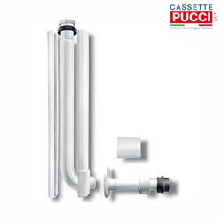 CANOTTO E TUBO RISCIACQUO CASSETTA RAME WC ABBINATI PUCCI