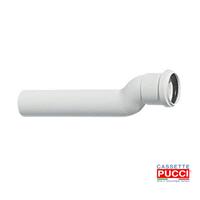CANOTTO ECCENTRICO PROLUNGATO 24 CM Ø 40 MM PUCCI