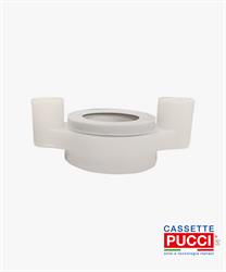 SEDE ESTRAIBILE CON OR 161 E GUARNIZIONE SEDE CASSETTE RAME PUCCI