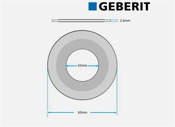 GUARNIZIONE CAMPANA D. 6,3X0,3 CM 816.418.00.1