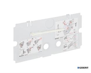PLACCA DI PROTEZIONE PER ART. 115.888 E 115.894 GEBERIT