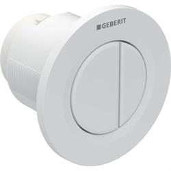 COMANDO PNEUMATICO INCASSO DOPPIO SCARICO BIANCO PER SIGMA 08  GEBERIT