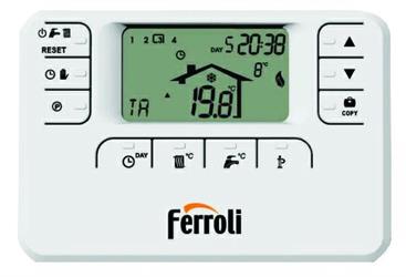 CRONOTERMOSTATO ROMEO W RF FERROLI