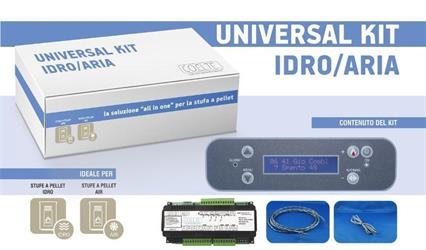 CENTRALINA UNIVERSALE PER STUFE A PELLET ARIA/IDRO MP01-KIT-P
