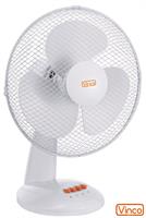 VENTILATORE DA TAVOLO 45W MOD.YF-40D BIANCO VINCO