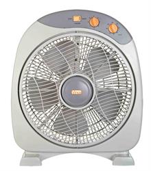 VENTILATORE DA TERRA 40W MOD.YF12B3 GRIGIO VINCO