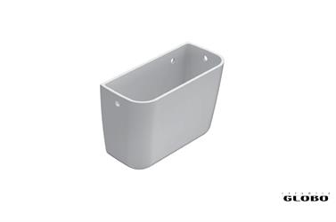 CASSETTA ALTA IN CERAMICA 46X30 BIANCO GLOBO