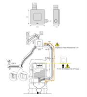 CASSETTA INCASSO FIXSISTEM WC SOSPESI CON SISTEMA ARIAPUR 80 VALSIR