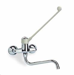 MIX LAVELLO PARETE CROMO LEVA CLINICA CLASSIC RIVER